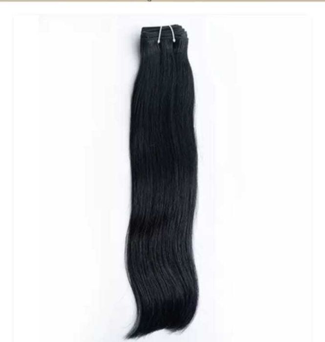 Естествена коса за слагане с капси