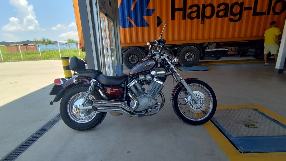Chopper motocicleta yamaha virago 535 cc