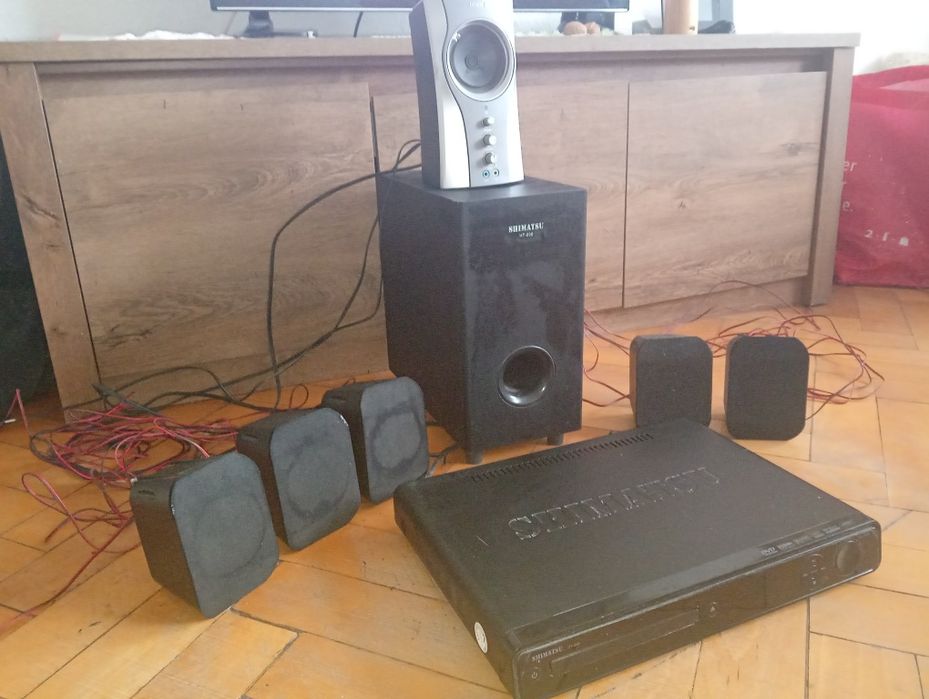 Sistem audio Șimatsu 5 sateliți+Tv Blaupunkt