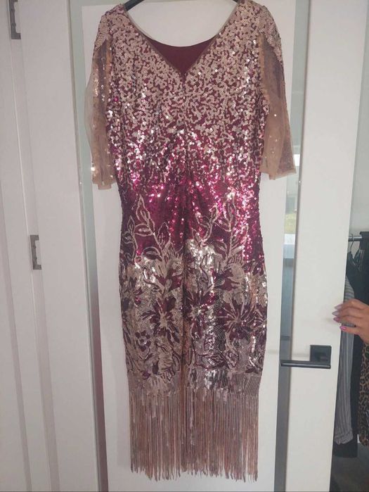 Rochie ocazie, purtata o singura data, marime 46