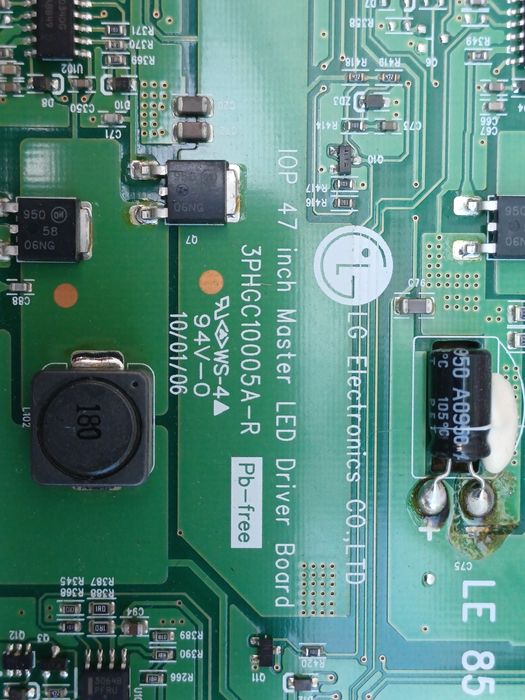 Placa T-CON tv  LG  PCLH-L910A REV 1.0, 47LE8500-ZA