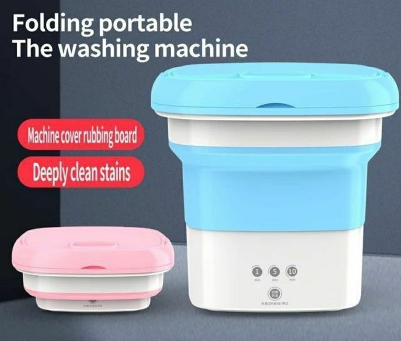 Даставка бесплатная! Складная стиральная машина