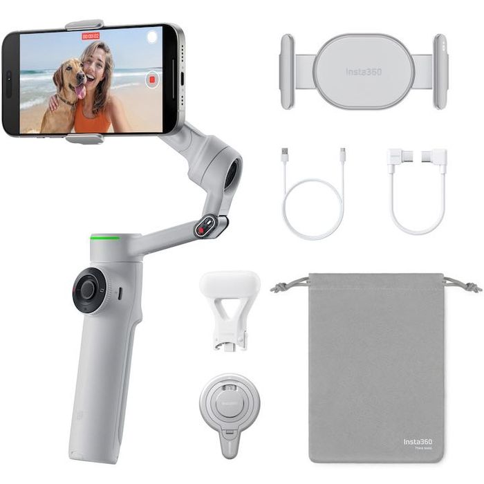 Insta360 Flow 2 Pro Creator Kit, Stone Gray