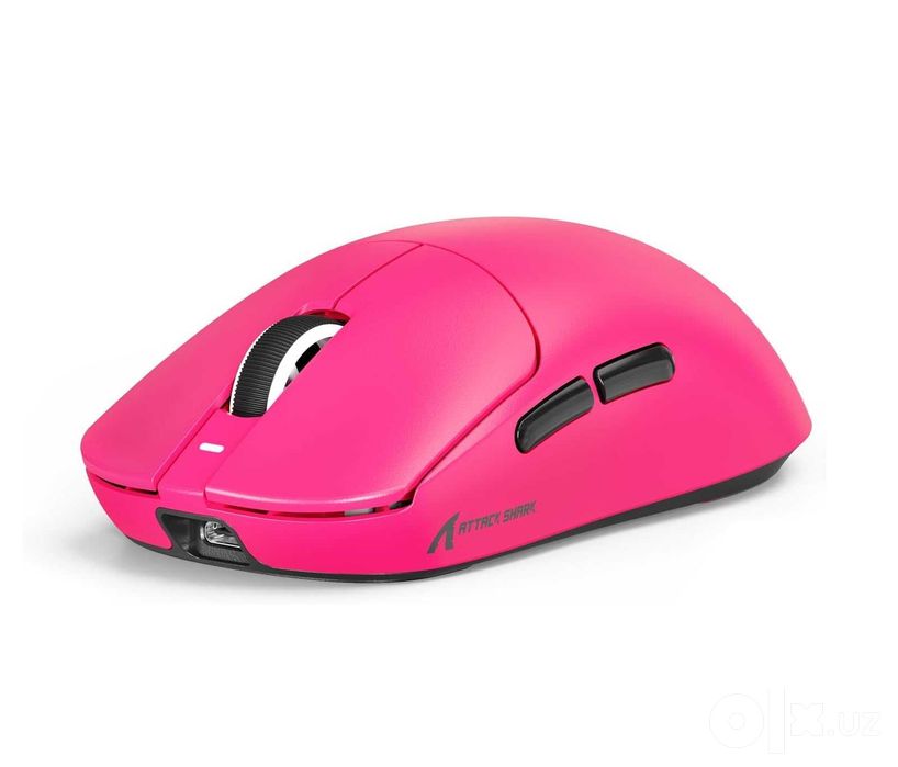; Мышь ATTACK SHARK X8 SE Berry Red