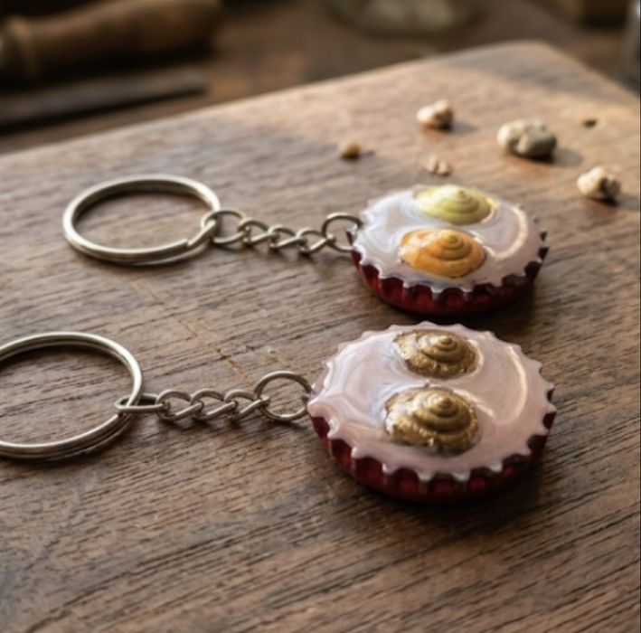 Set doua brelocuri handmade