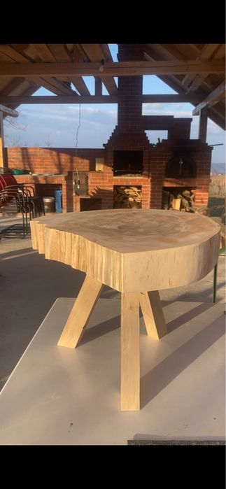 Masuta de cafea / living din lemn masiv “stejar “