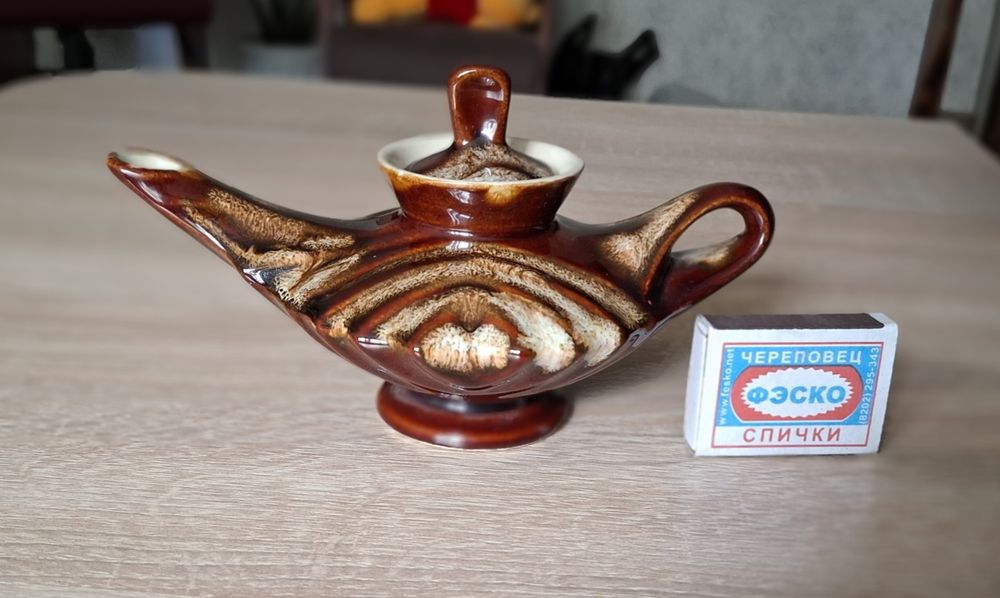Сувенирный  керамический чайник СССР