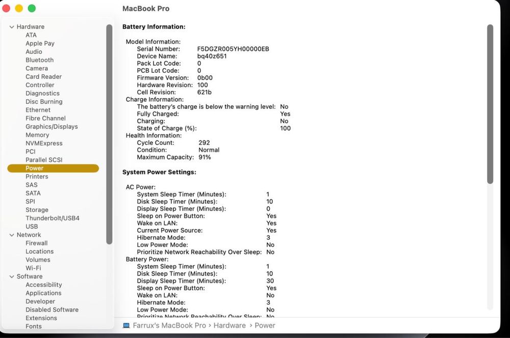 MacBook pro m3 pro 18/512