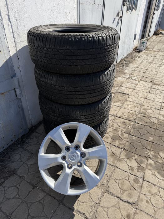 Диски Prado 120 колёса gx 470 шины Прадо 150 dunlop bridgestone