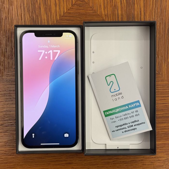 iPhone 12 Pro 128GB Pacific Blue КАТО НОВ