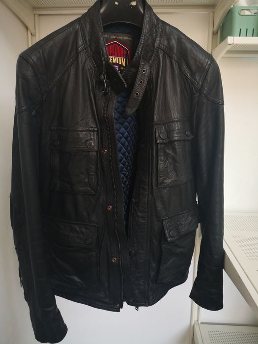Greaca piele bărbați zara, Gipsy, superdry mărimea M