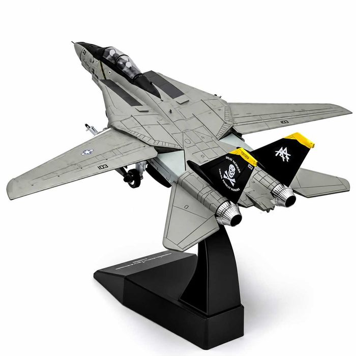 Macheta avion metalica Grumman F-14A Tomcat Top Gun 20cm