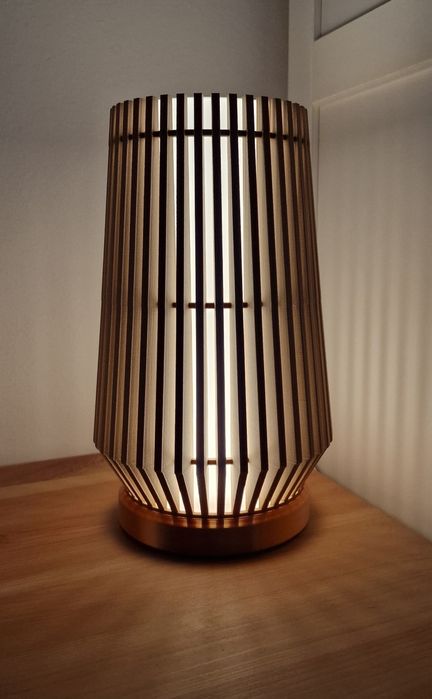 Vand lampa/veioza lumina ambientala LED, printata 3D