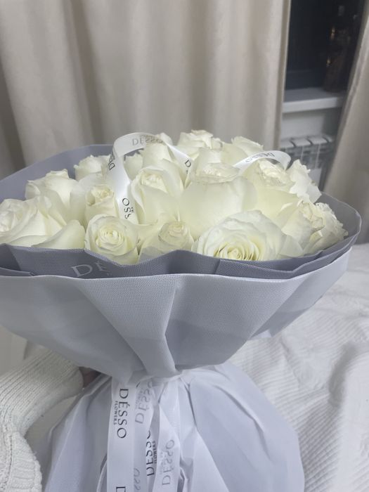 Букет от desso!! белые розы 29