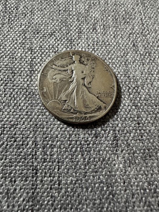 Moneda Argint Walking Liberty Half Dollar