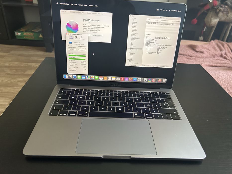 Vând Macbook Pro A1708 i5 8 GB RAM SAD 256 GB