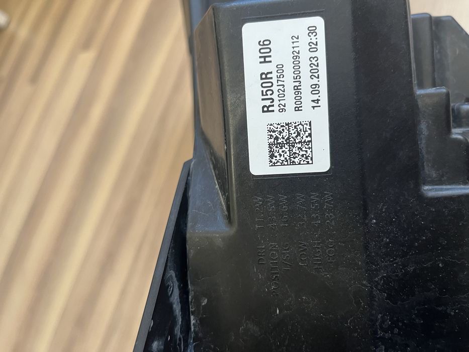 Фара правая kia ceed 2023