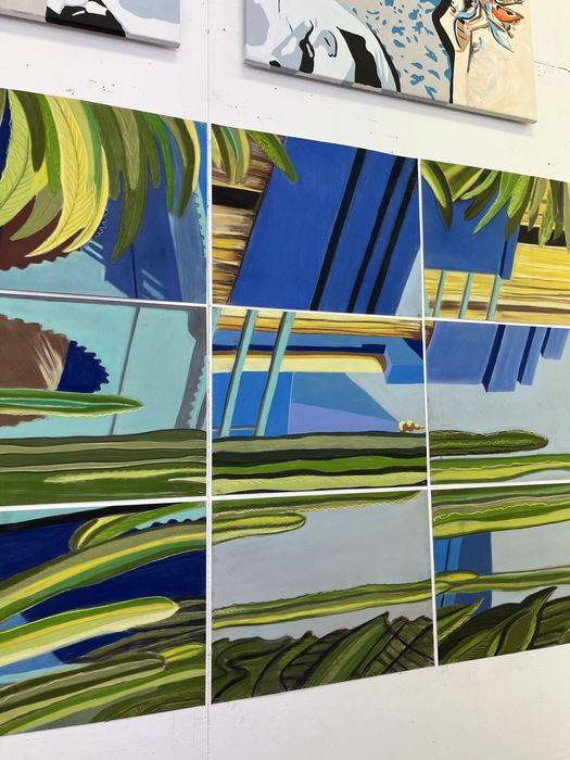 Pictura panza/perete