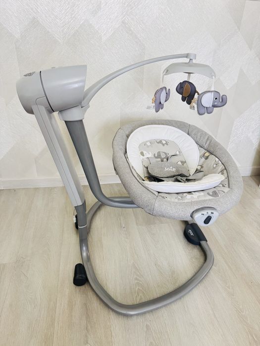 Шезлонг качеля Joie Serina swivel