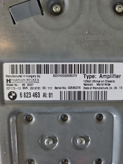 Amplificator BMW G11 G12 G30 G31 F90 M5 Harman Kardon
