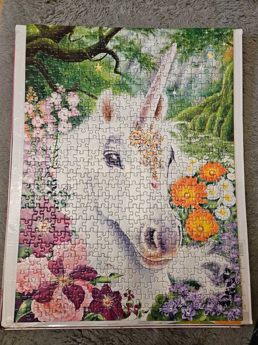 Ravensburger Brilliant Puzzle - Sparkling Unicorn, 500 piese