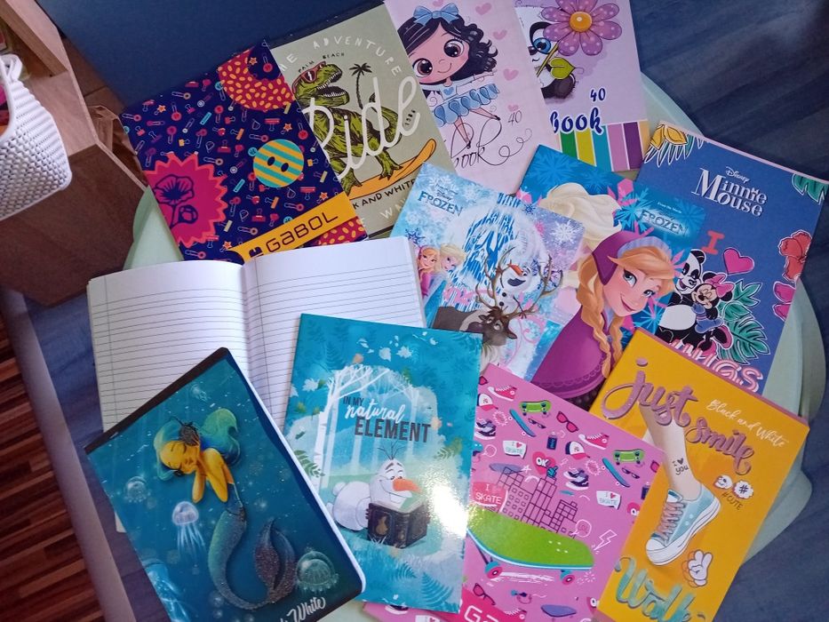 Нови тетрадки за 1 и 2 клас