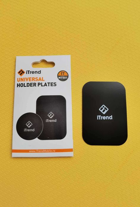 placute metalice pentru suport auto magnetic de telefon, adeziv 3M