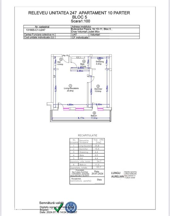 2 Camere | MTM Pipera Lake | Nord | Lux | Nou | Langa Lac