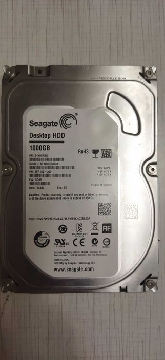 Жёсткий диск. Seagate Barracuda 1 TБ