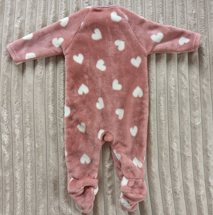 Плюшена бебешка пижама