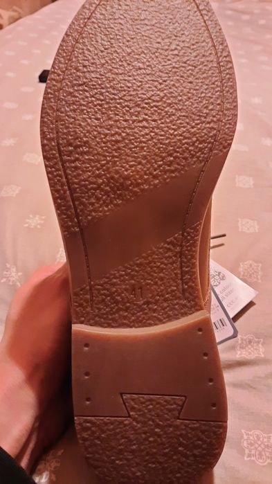 Pantofi Lanetti piele întoarsă