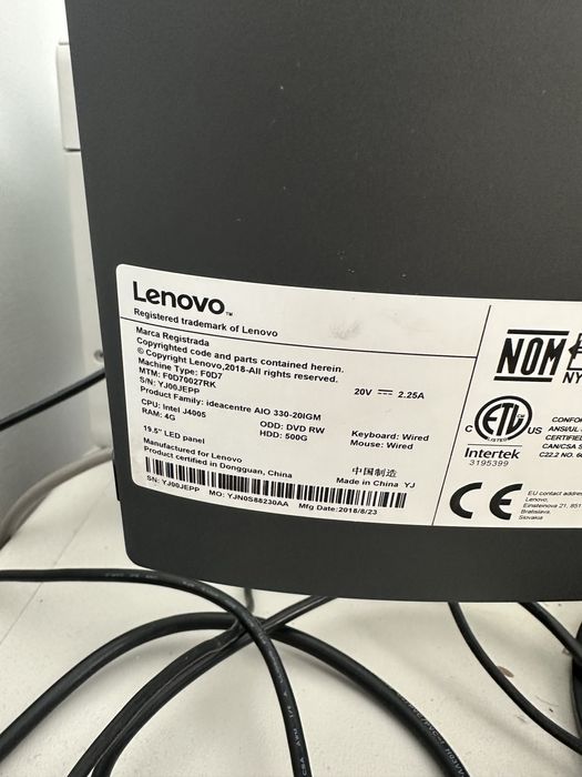 В проадже моноблок Lenovo