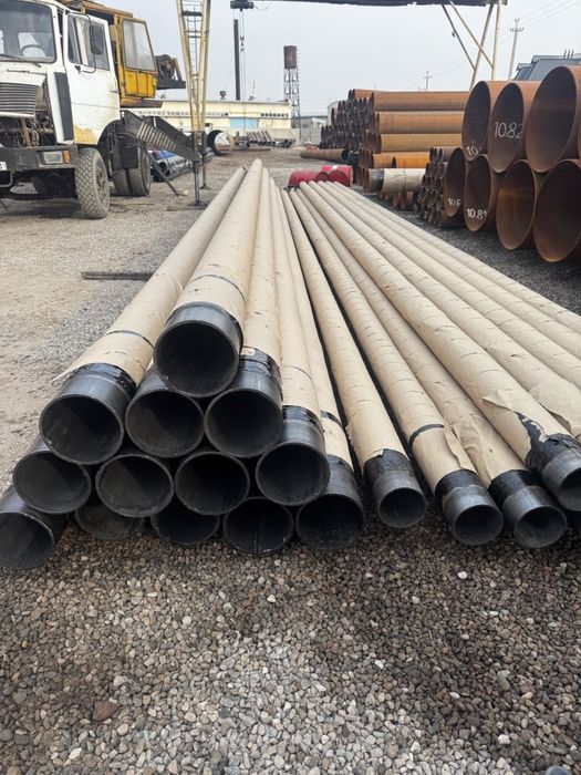 Труба металлическая стальная Д-168х8х10х12мм новая бесшовная изоляция