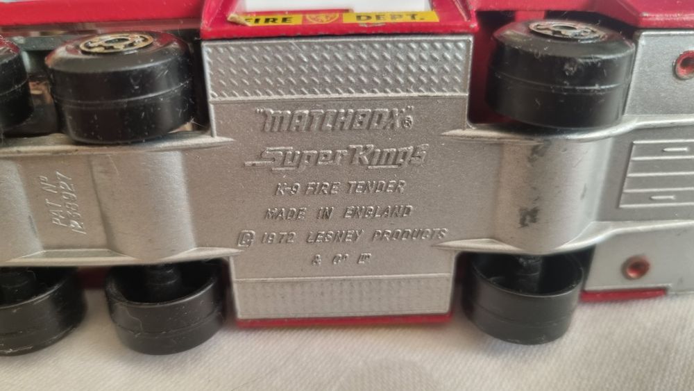 Matchbox пожарна