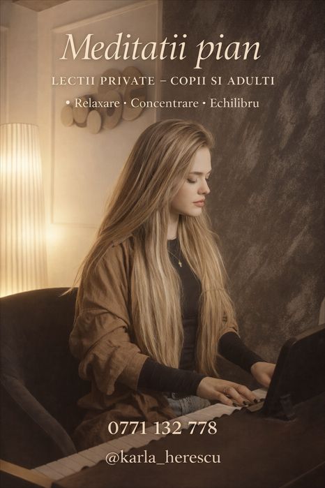 Meditatii pian si nai pentru copii