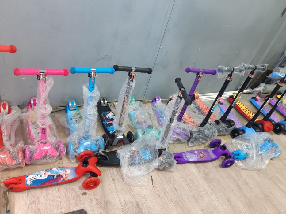 Самокаты детские и каталки