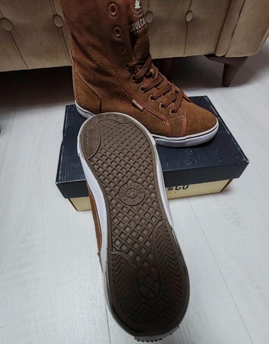 Ghete  piele naturală Soul Cal&Co