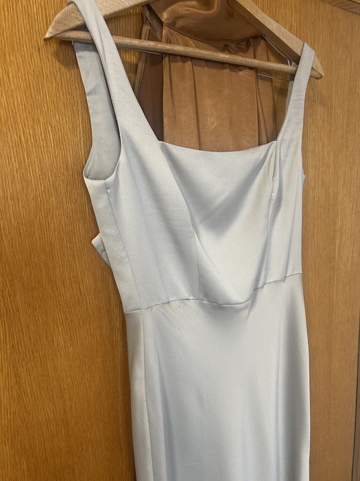 Дълга рокля резида/светлозелена за сватба/празник