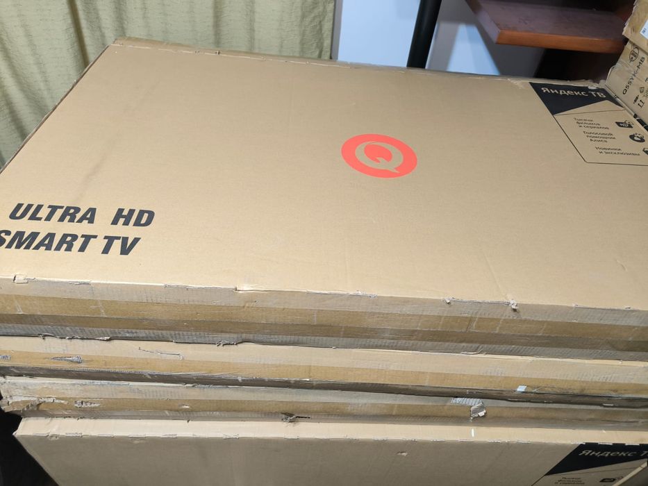НОВЫЙ Yandex 140 см 4К smart tv телевизор
