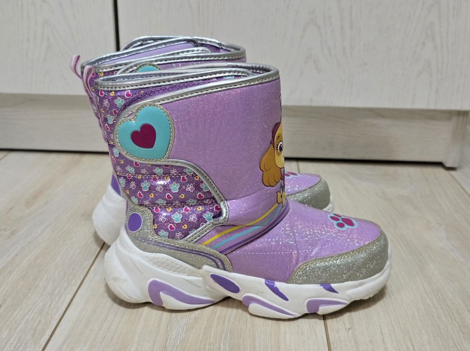 Сапоги для девочки без меха