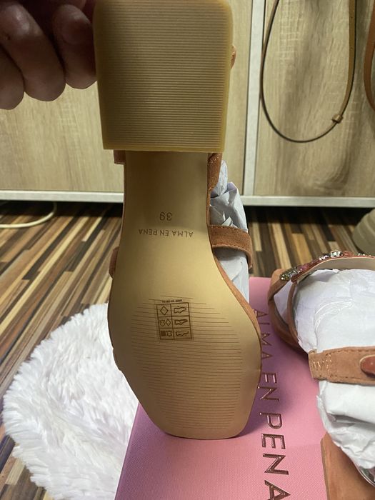 Sandale dama Alma En Pena Suede Tejus