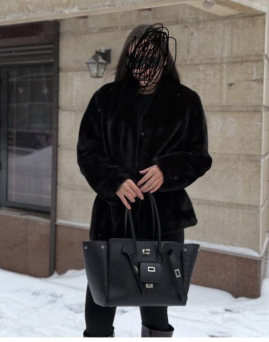 Продам шубку эко норка