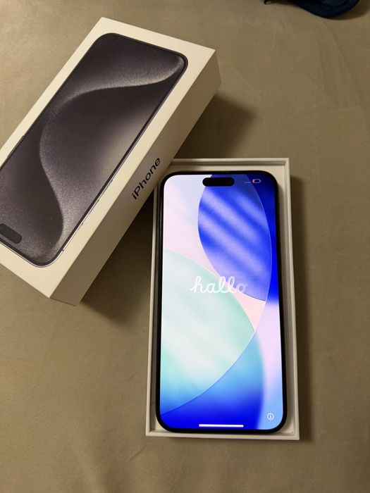 Iphone 15 pro max 256 gb