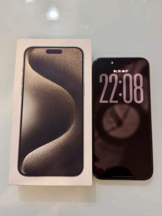 iPhone 15 Pro max 1000 GB - Natural Titanium