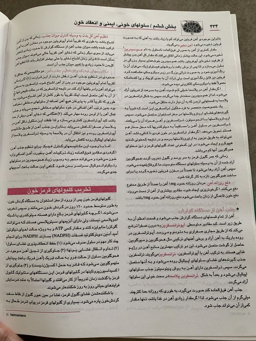 Textbook of Medical Physiology in Iranian language.