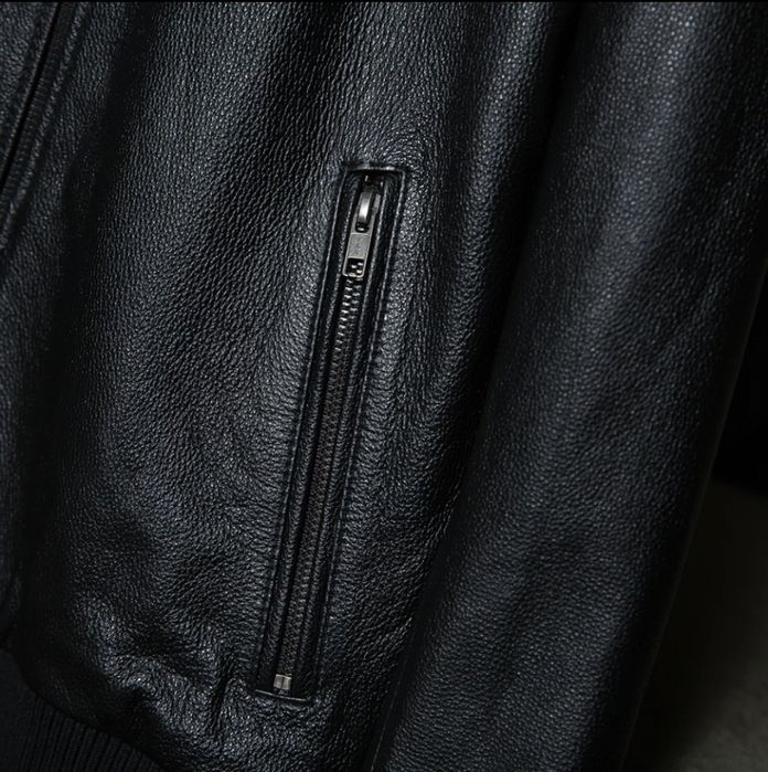 Курта кожаная из бычей кожи