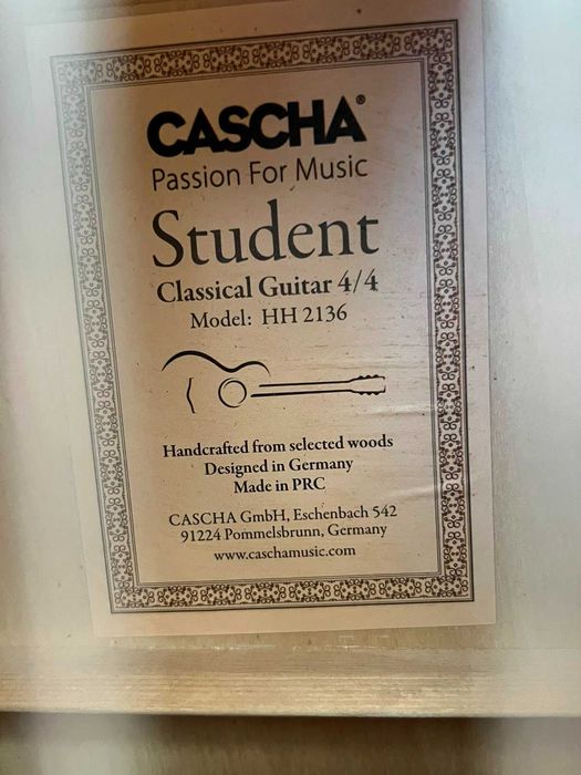 Классическая гитара CASCHA