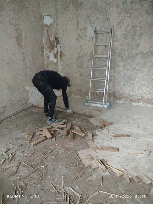 Decopertări si Demolari Gresie, Faianță, Parchet, Lambriu, Evacuare Moloz