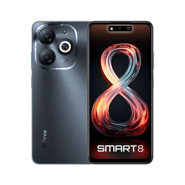 Infinix 8 smart black 64pamt