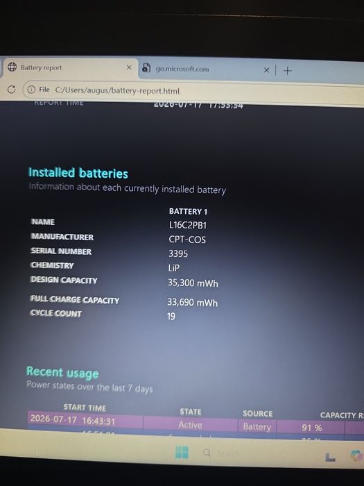 Impecabil Lenovo IdeaPad 3 14ADA05 – Ryzen 3 | 8GB RAM | SSD NVMe 256GB | Windows 11 | Baterie excelentă, 95%!